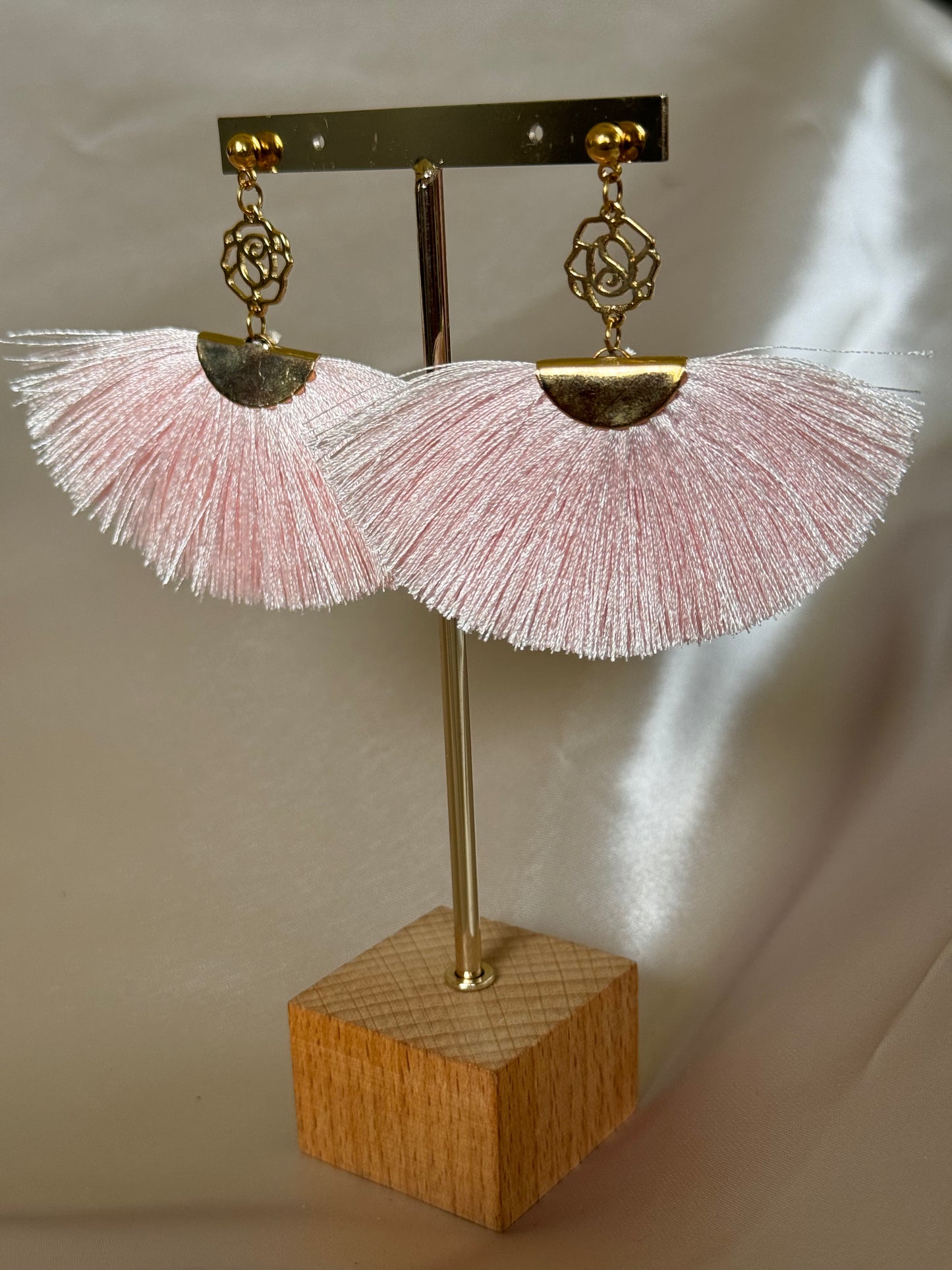 Aretes Abánico