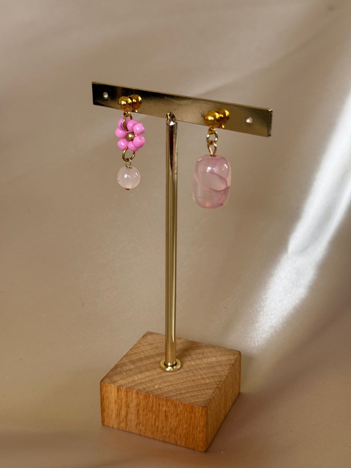 Aretes Desigual Rosa