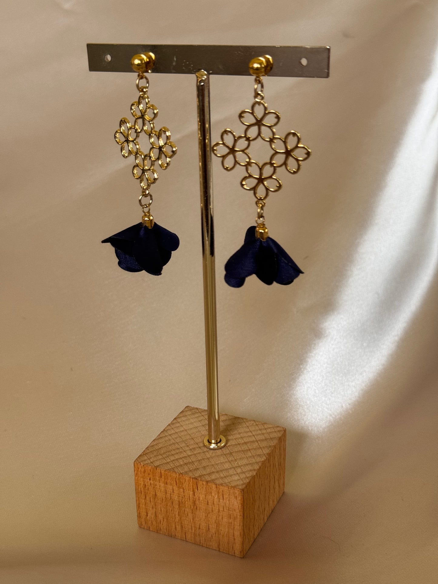 Aretes Dije Flores con Flor