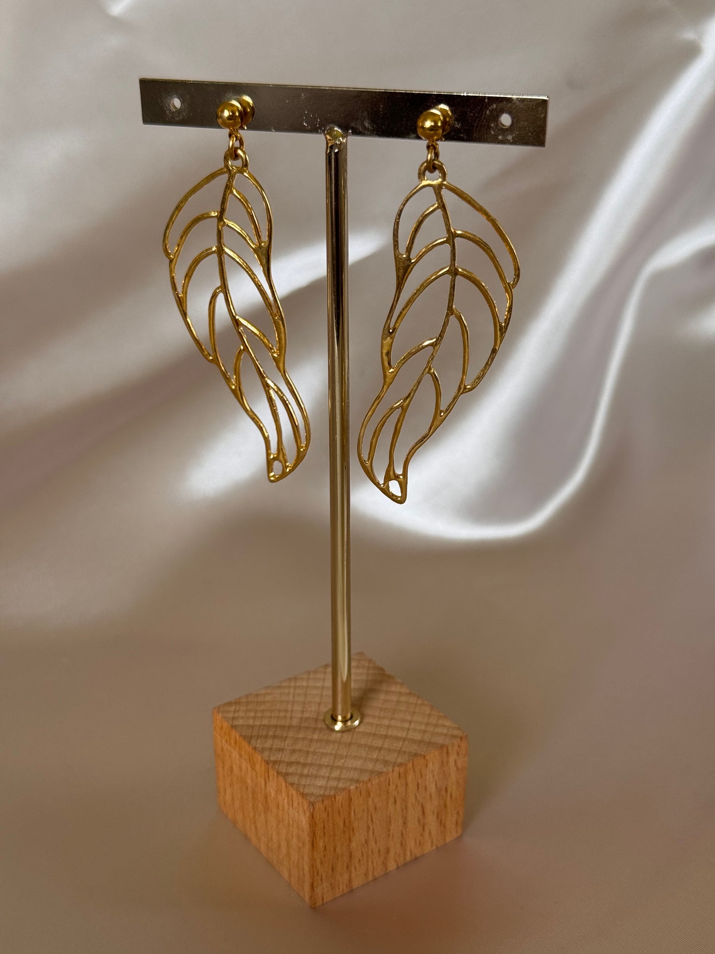 Aretes Hojas Grandes