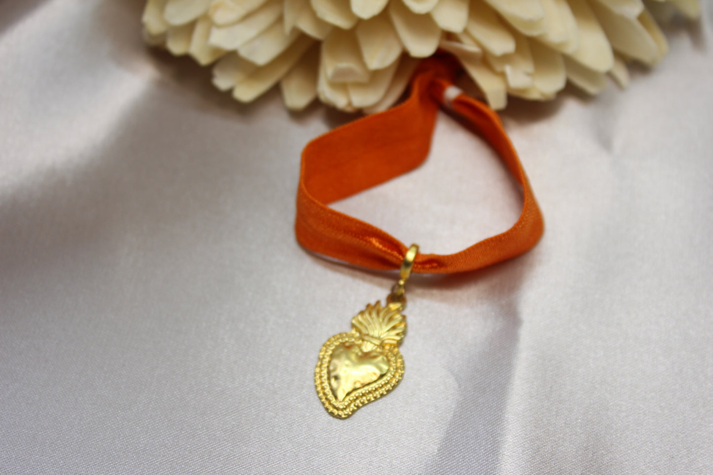 Pulsera elástico dije S. Corazón
