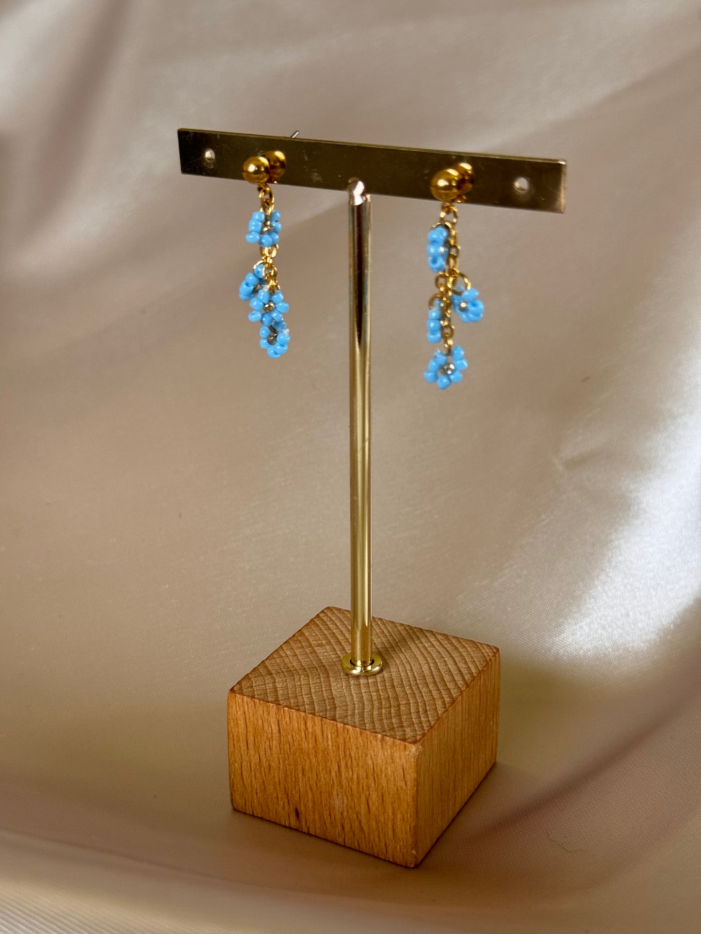 Aretes Mini Azul