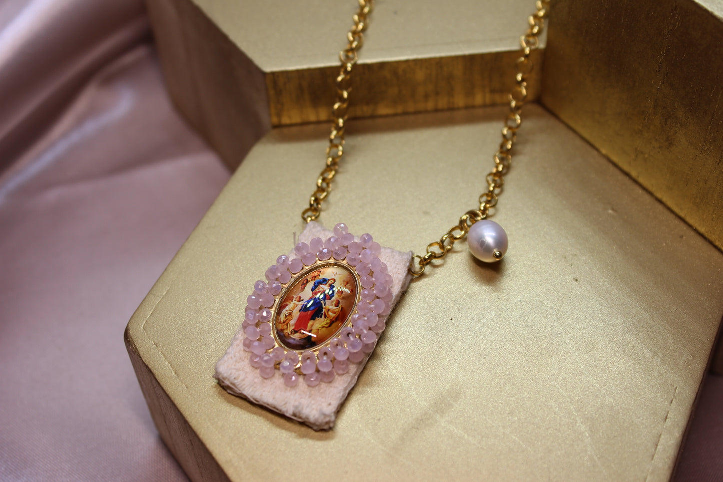 Collar Escap V.Desatadoranudos rosa