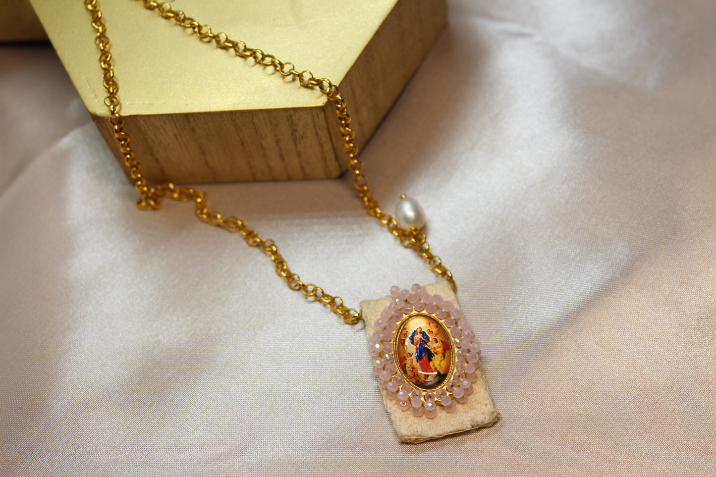 Collar Escap V.Desatadoranudos rosa