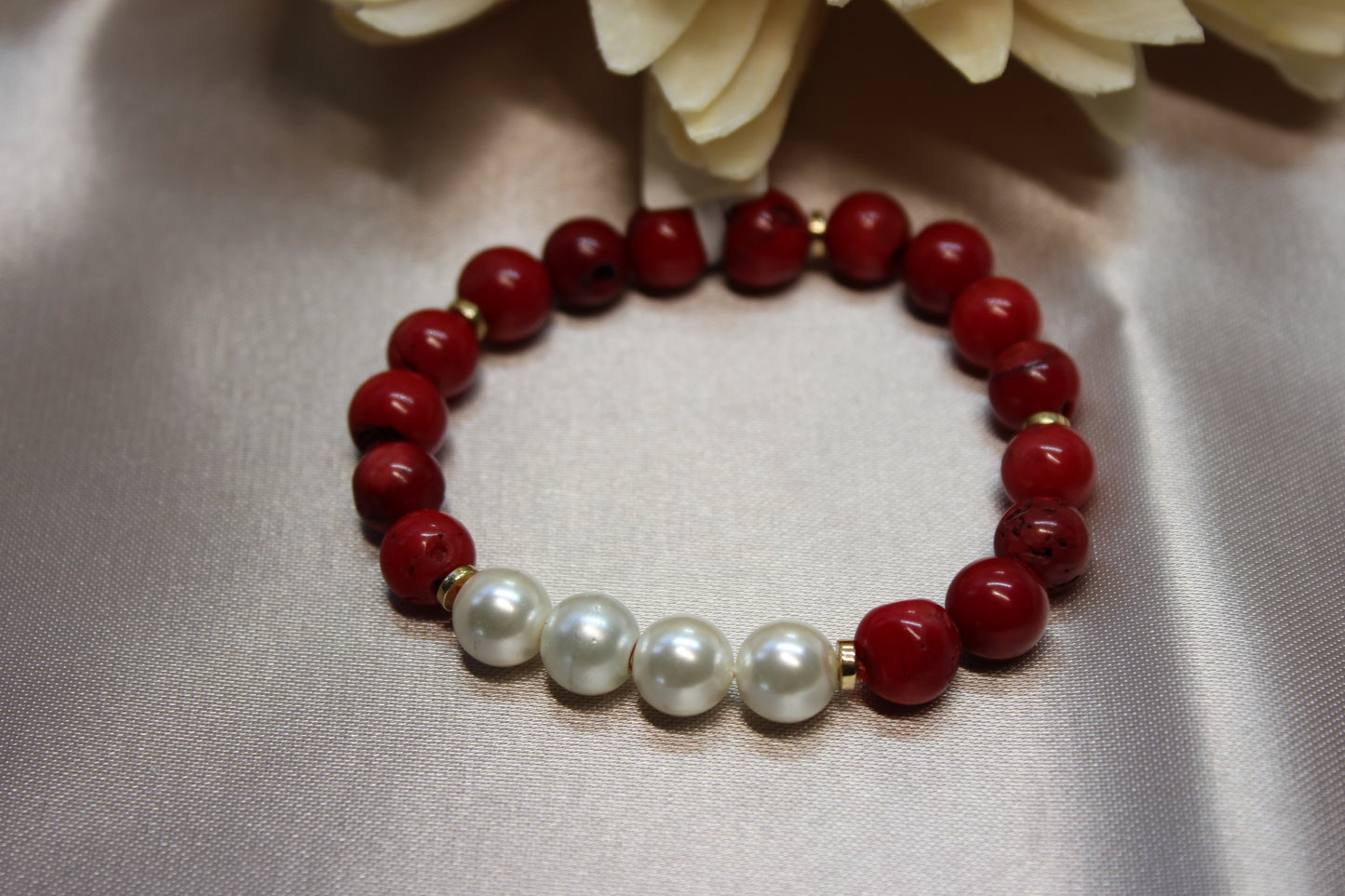 Pulsera Coral