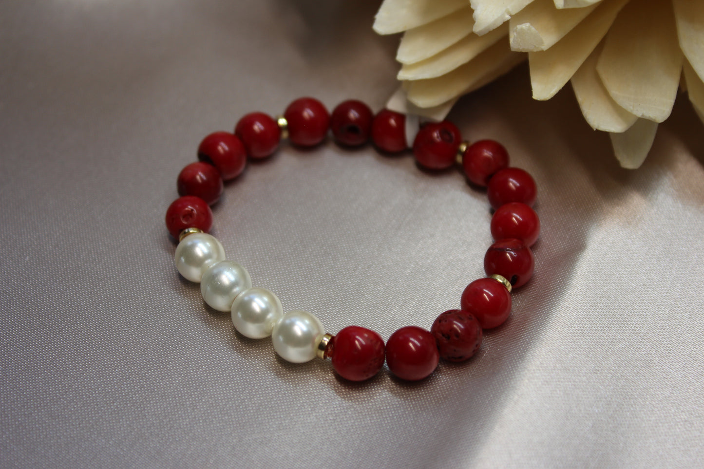 Pulsera Coral