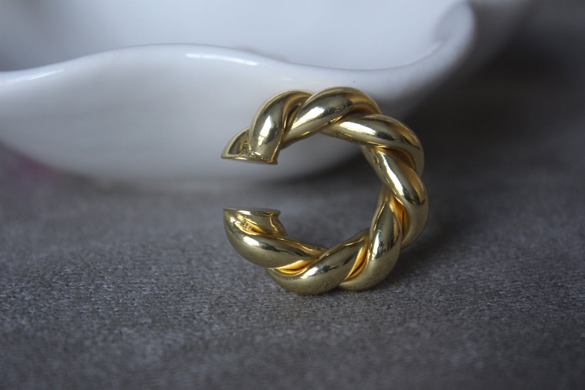 Earcuff XL trenzado