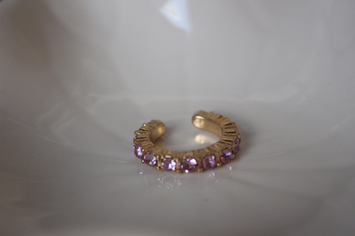 Earcuff lila