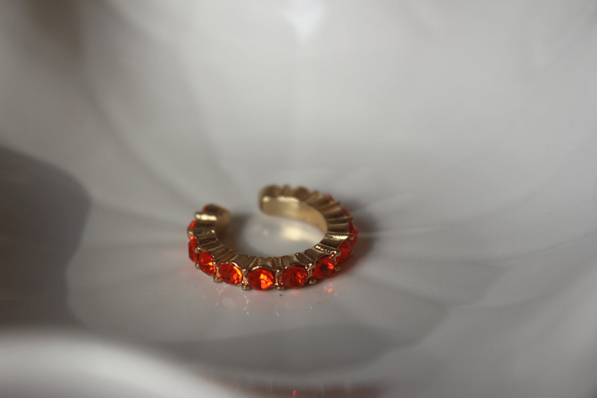 Earcuff naranja