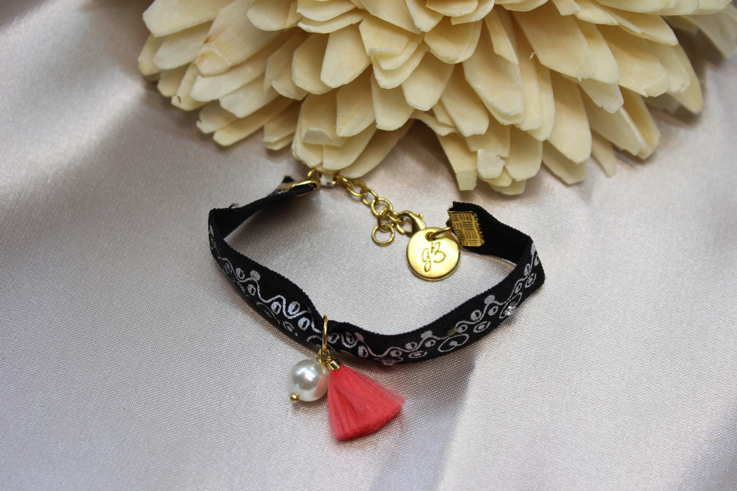 Pulsera elástico dijes
